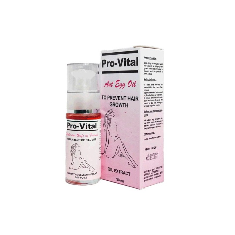 PRO VITAL HUILE AUX OEUFS DE FOURMIS 30ML