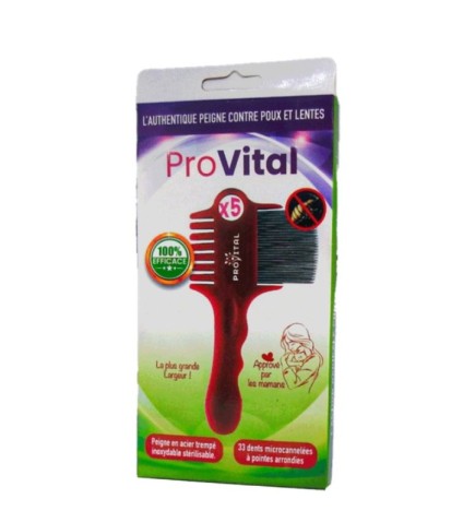 Pro vital Peigne Contre Poux et Lentes