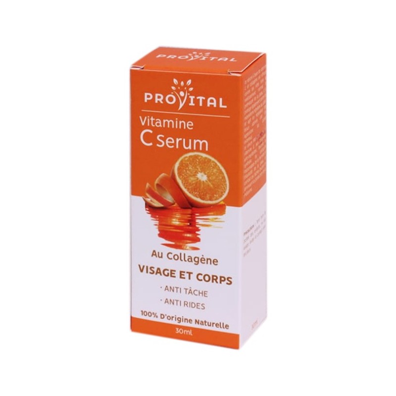 Pro Vital Vitamine C Sérum au Collagène – 30 ml