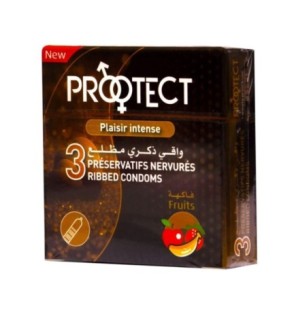 Protect Preservatifs Fruits 3 Pieces