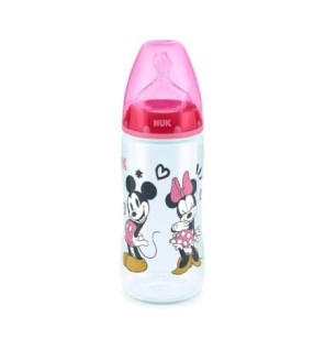 NUK Biberon Mickey pp Température 6-18m 300ml