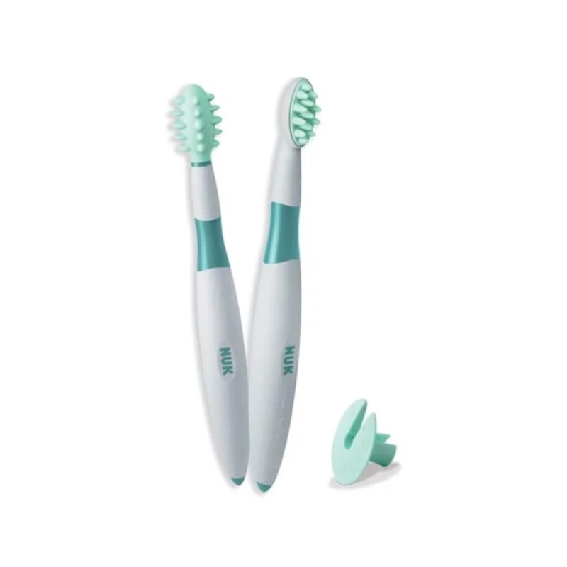 NUK Set de brosses à dents éducatives 6+ Mois