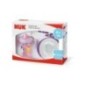 NUK Set Repas Rose/Violet 6+