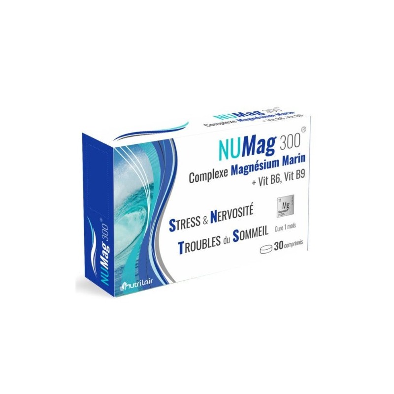 Numag 300 Complexe Magnesium Marin  Comprimes