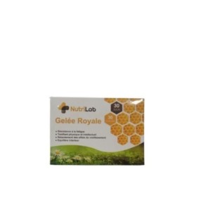 Nutrilab Gelee Royale Pollen 30 Gélules