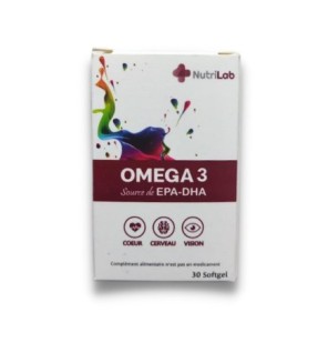 Nutrilab Omega 3 30 Gelules