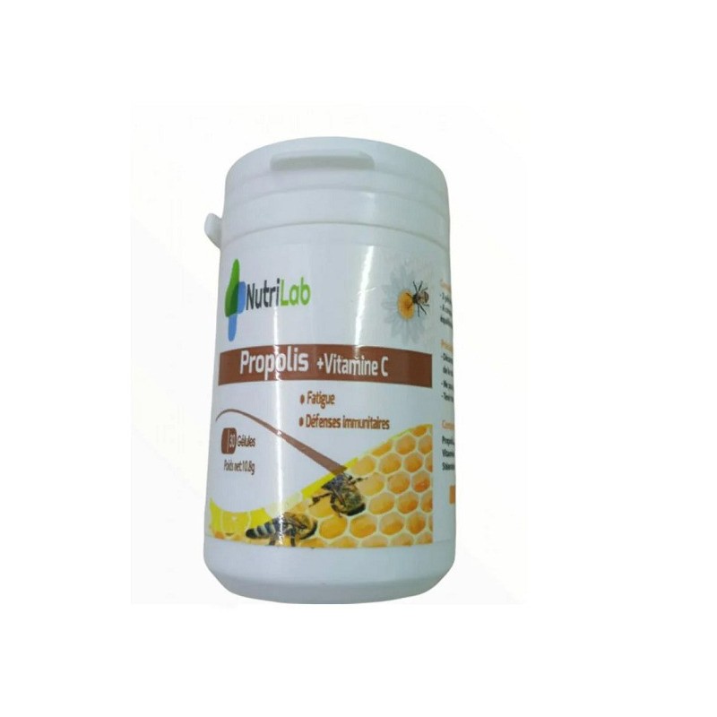NUTRILAB PROPOLIS +VITAMINE C 30Gelules