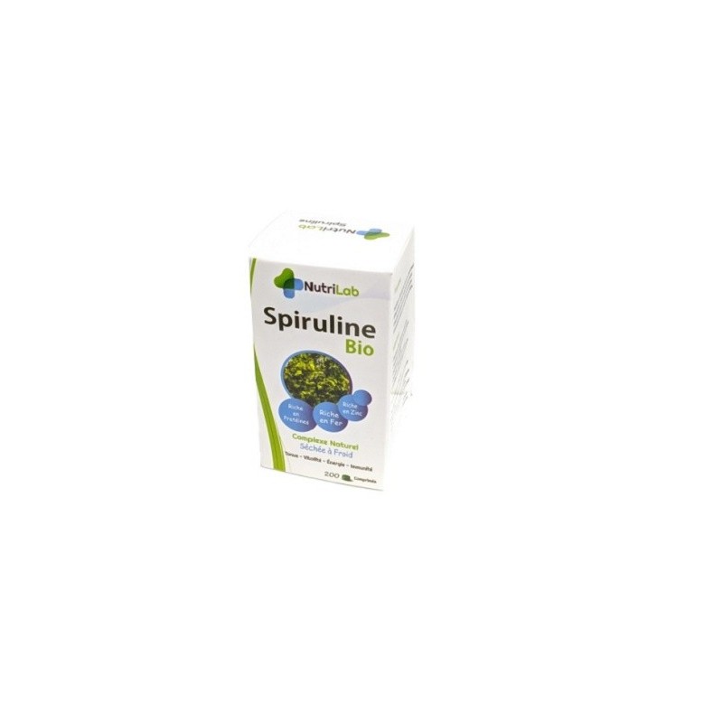 NutriLab Spiruline 120 Comprimès