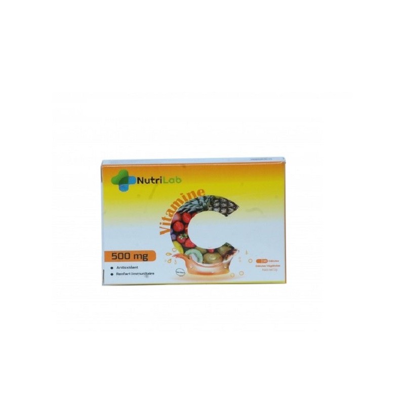 NUTRILAB VITAMINE C 500 MG – 30GÉLULES