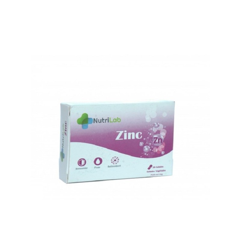 NUTRILAB ZINC 30 GÉLULES