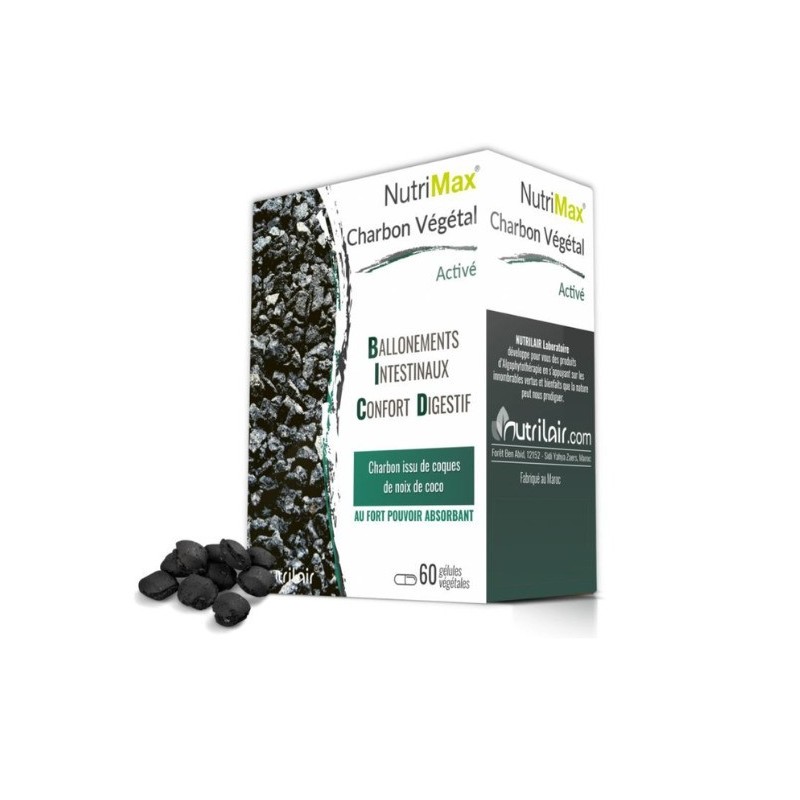 Nutrimax Chabon vegetal active 60 gelules