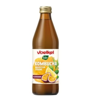VOELKEL KOMBUCHA FRUIT DE LA PASSION CITRON 330ML
