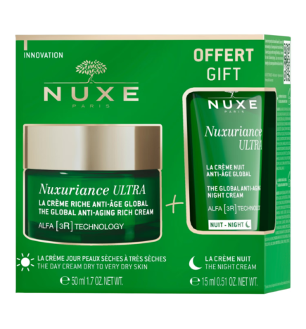 Nuxe Nuxuriance Ultra Creme Riche Anti-age Globale 50ml+ Creme Nuit 15ml