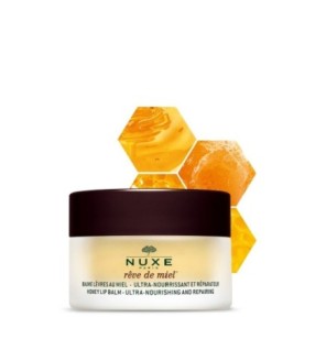 NUXE Rêve de Miel Baume Lèvres au Miel Ultra nourrissant et Réparateur
