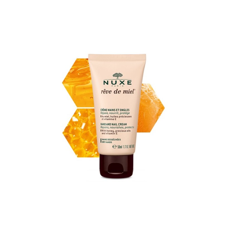 NUXE Rêve de Miel Crème Mains et Ongles 50ml