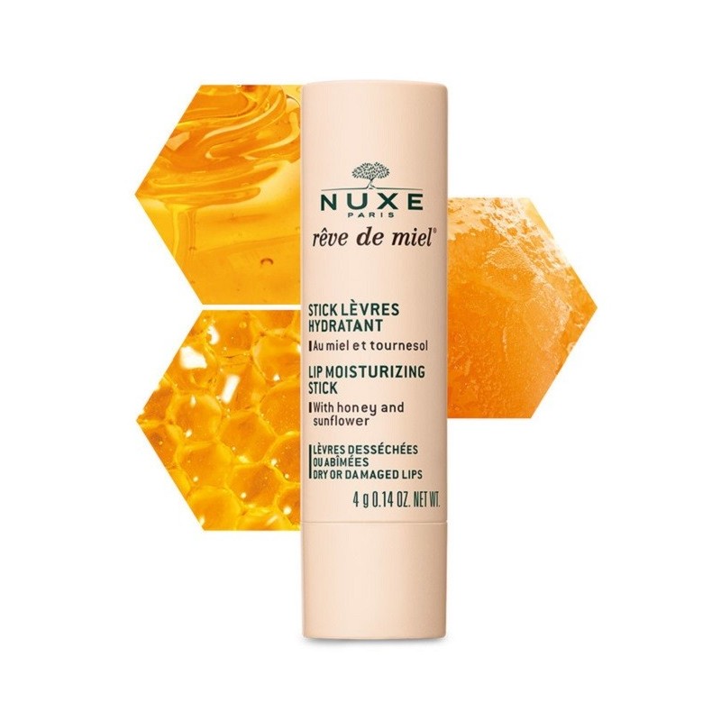 Nuxe Rêve de Miel Stick lèvres hydratant 4G