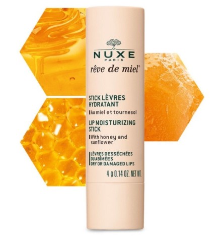 Nuxe Rêve de Miel Stick lèvres hydratant 4G