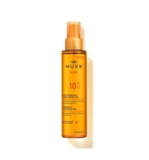 Nuxe Sun Huile solaire Bronzage Spf10 150ml
