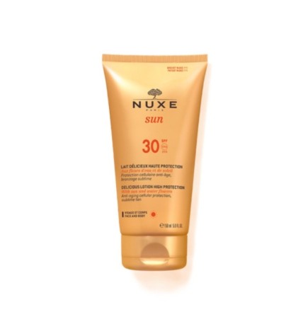 Nuxe Sun Lait Solaire Fondante Spf30 150ml