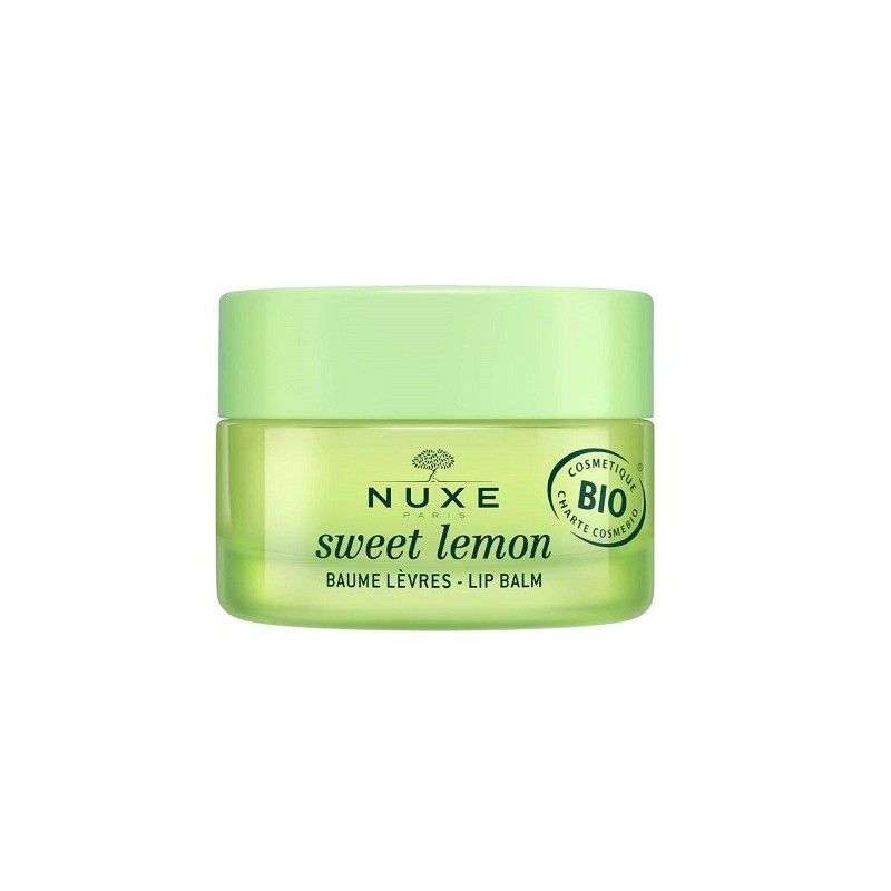 NUXE Sweet Lemon Baume Lèvres au Parfum Citron Meringué Sweet Lemon 15Gr