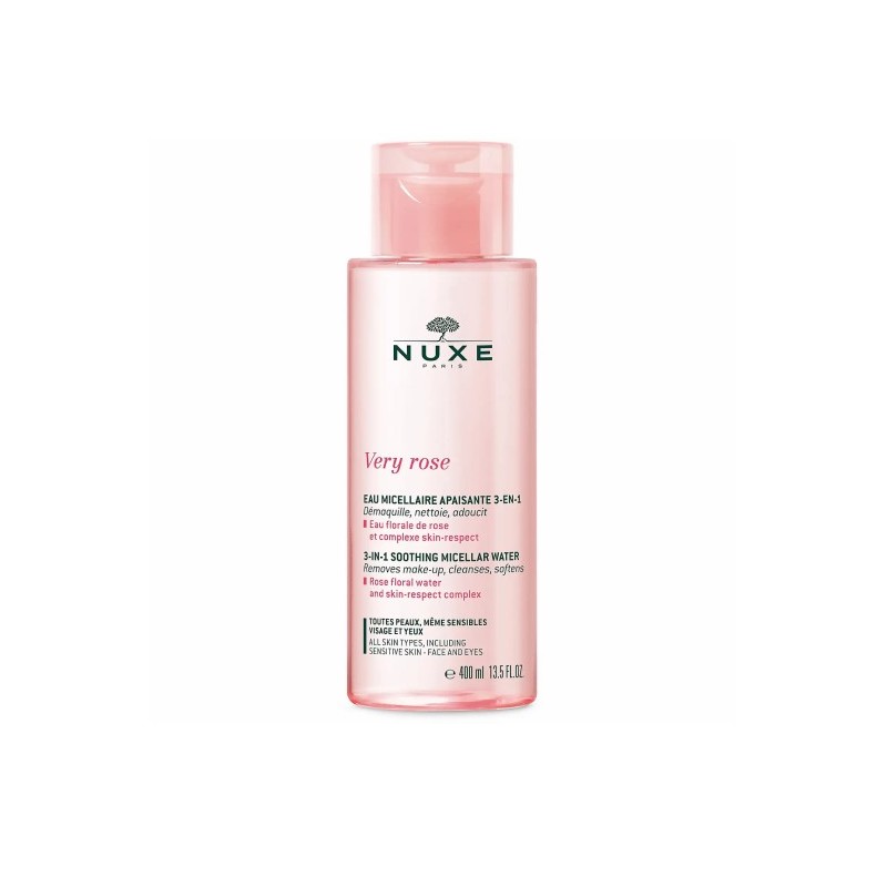 Nuxe very rose eau micellairea apaisant 3en1 400ml