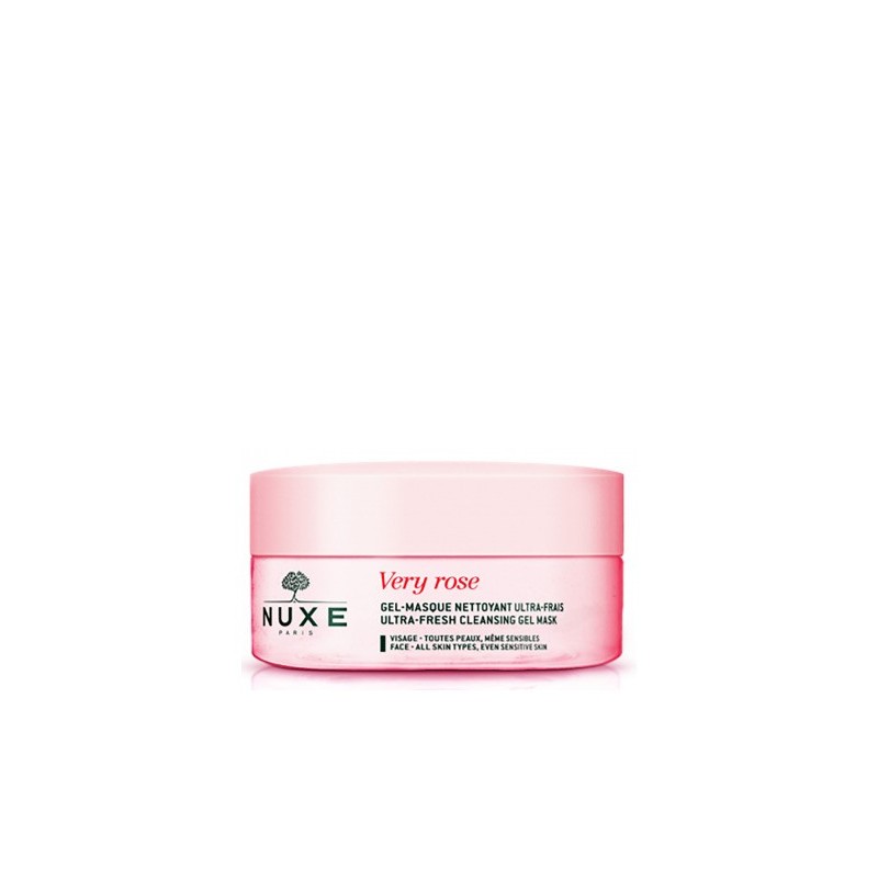 Nuxe Very Rose Gel-Masque Nettoyant Ultra-frais 150ml
