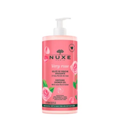 Nuxe Very Rose Gelee De Douche Apaisant 750ml
