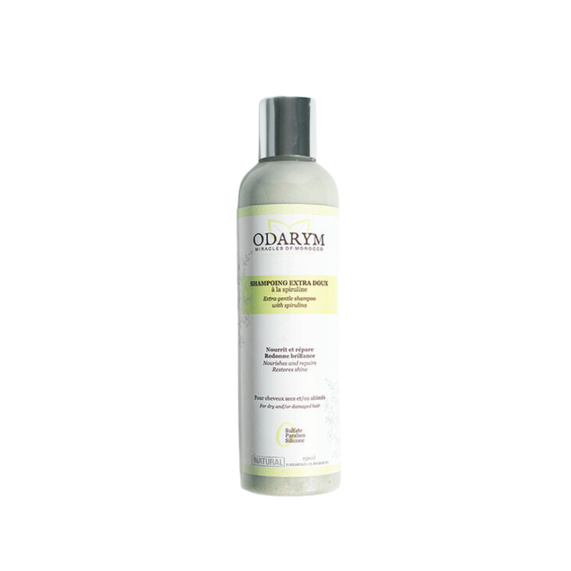 Odarym Shampoing Liquide EXTRA DOUX à La Spiruline et à L’huile de Coco