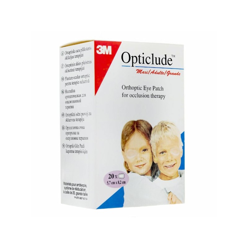 Opticlude adulte 20pcs