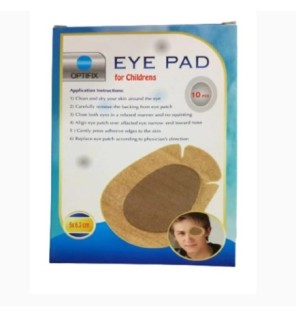 Optifix Eye Pad Enfantts 7*5.4cm 10 Pieces