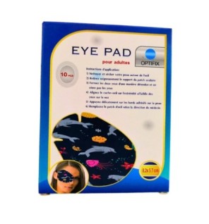 Optifix Eye Pad For Adulte CHN 8.2×5.7 10 Pieces
