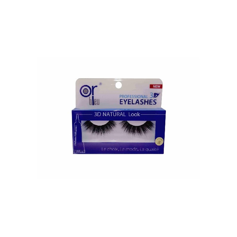 Or bleu 3D Natural Eyelashes N° 011
