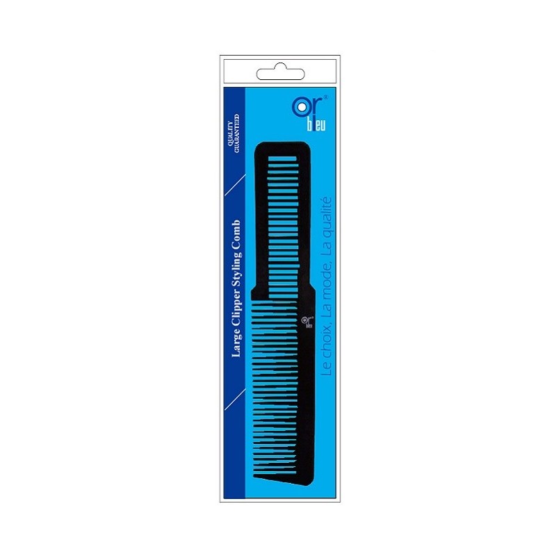 OR BLEU Large Cliper Styling Comb Ref HB-252