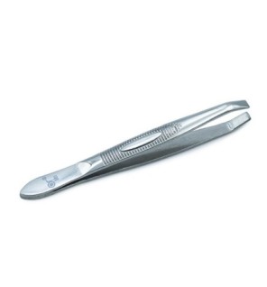 Or bleu Non-Slip Grip square Tweezers CT-408