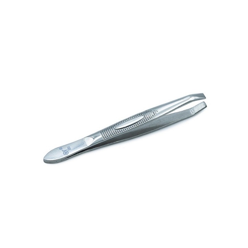 Or bleu Non-Slip Grip square Tweezers CT-408