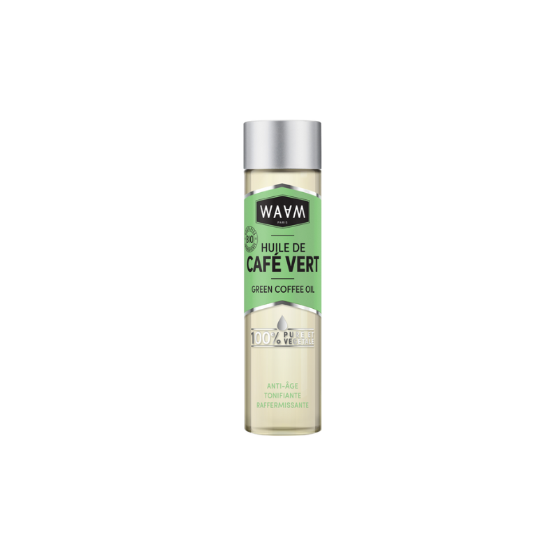 WAAM Huile de Café Vert certifiée BIO 75ml
