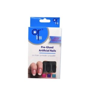 Or Bleu Pre-glued Artificial Nails FC 59 CT-988