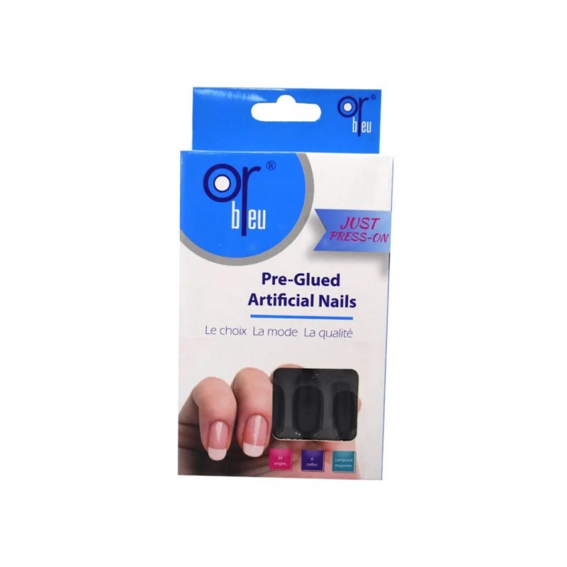 Or Bleu Pre-glued Artificial Nails FC 59 CT-988