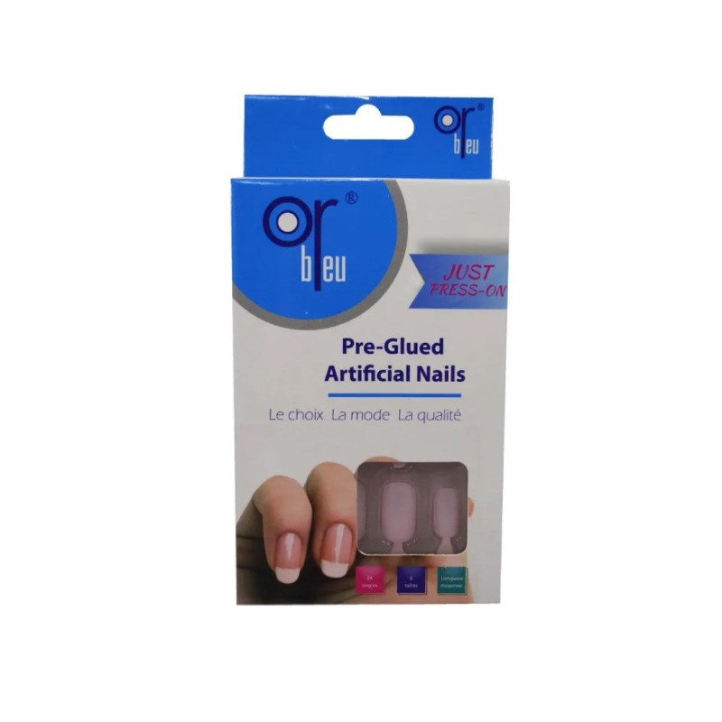 Or Bleu Pre-glued Artificial Nails FC 60 CT-988