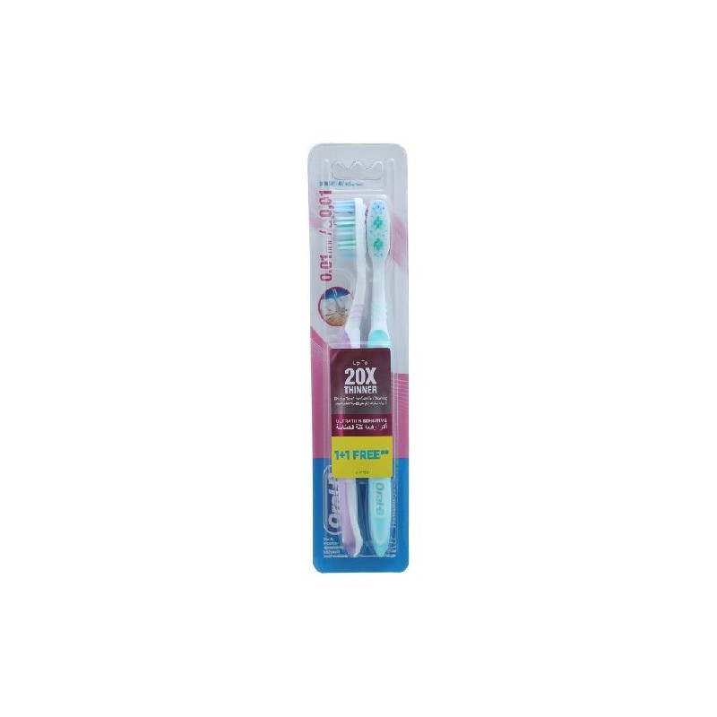 Oral-B Bad Ultrathin Sensitive 1+1