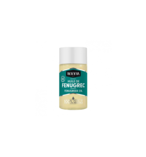 WAAM Huile de Fenugrec certifiée BIO 50ml