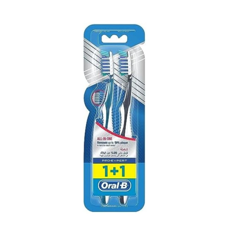 Oral-b Brosse a Dent Pro-expert all-in-one 1+1 medium 40