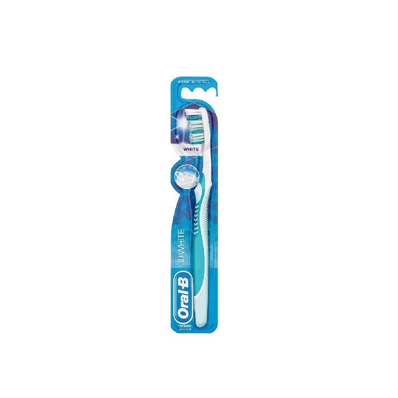 Oral-B Brosse A dents 3D White 40 Medium