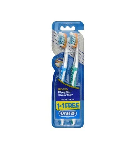 Oral-B Brosse À Dents Pro Flex soft 1+1