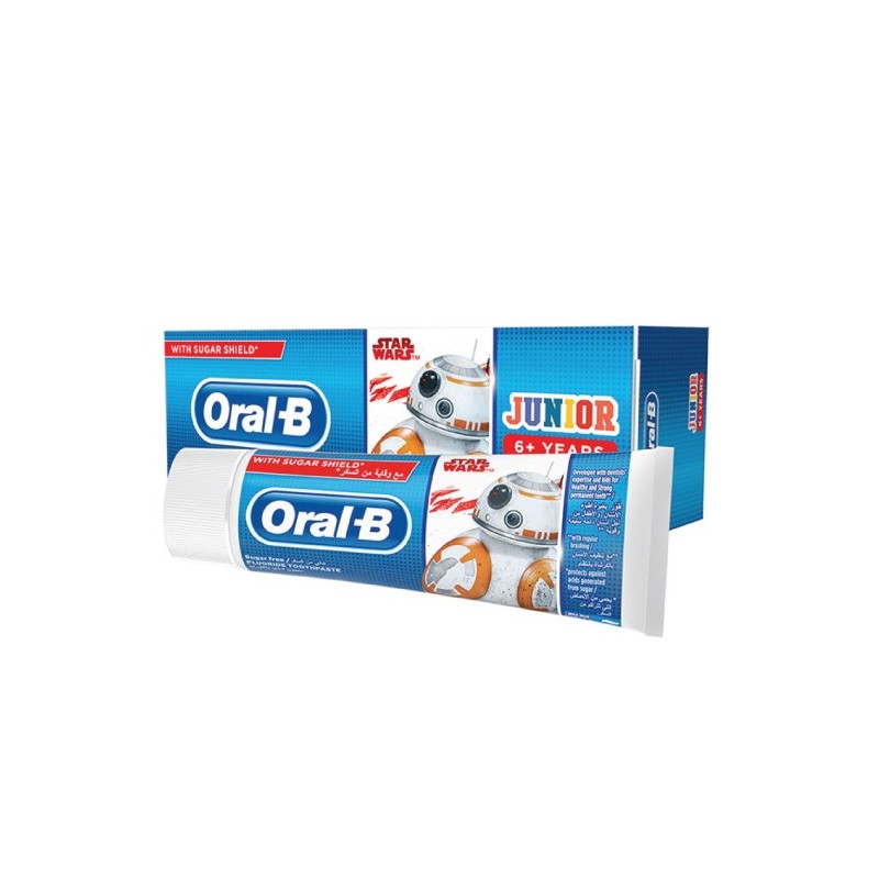 Oral-B Dentifrice Fluore Junior 6+ans 75ml