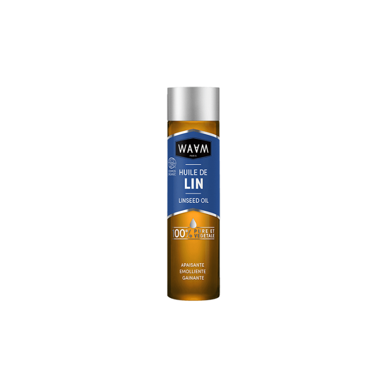 WAAM Huile de Lin certifiée BIO 75ml