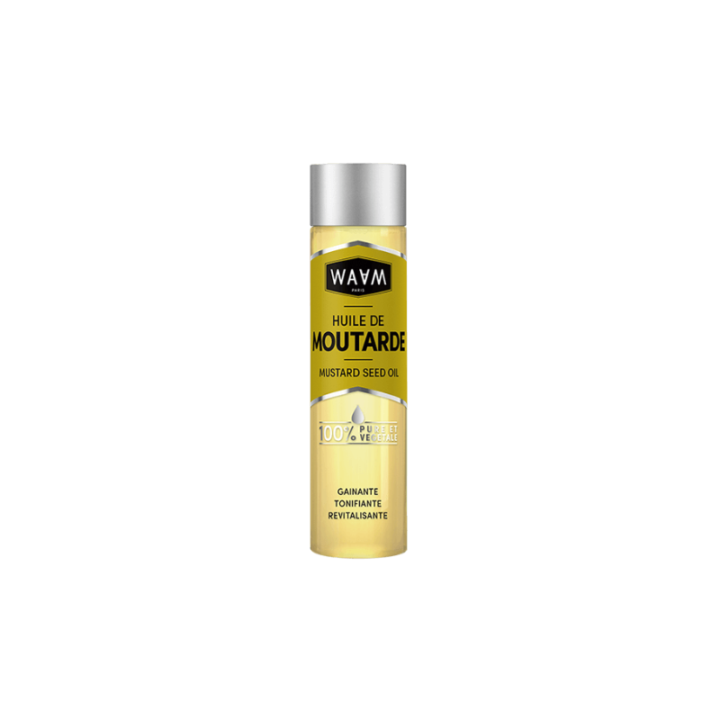 WAAM Huile de Moutarde certifiée BIO 75ml