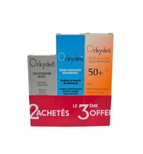 Orkydea Ecran Solaire + Creme Hydratantsoin + Soin depigmentant