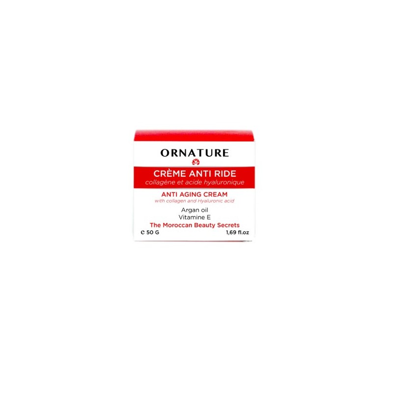 Ornature Creme Anti ride Acide Hyaluronic 50g