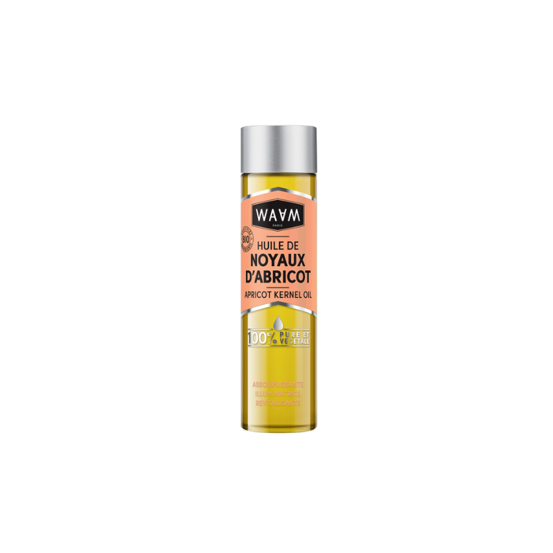 WAAM Huile de Noyaux d’Abricot certifiée BIO 75ml